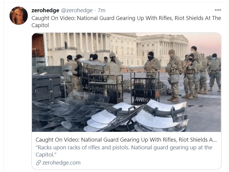 capitol rifles tweet