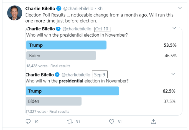 charlie trump tweet