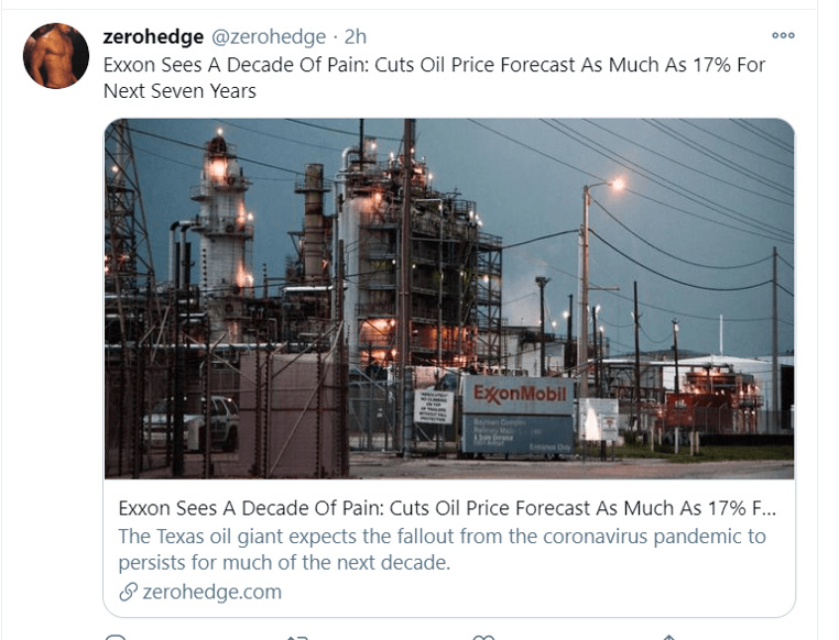 exxon tweet