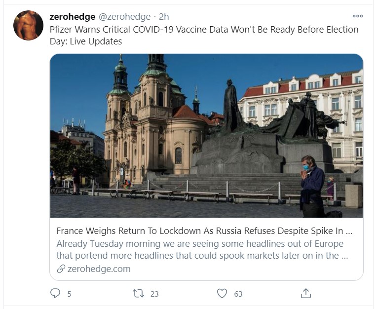 pfizer tweet