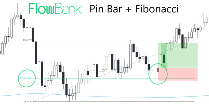 pin bar & fibo