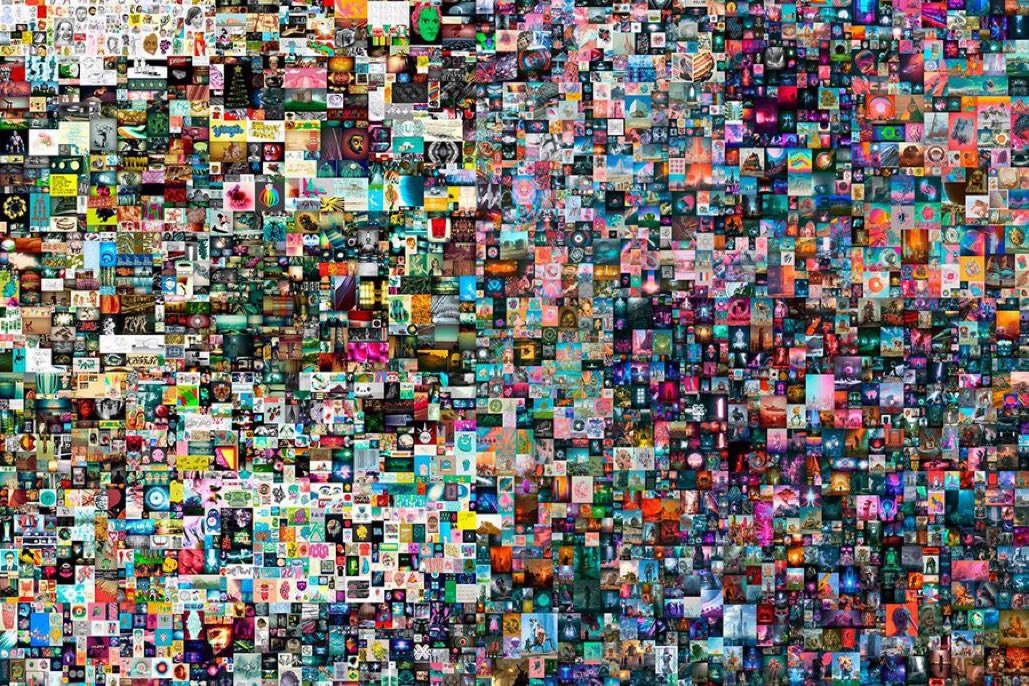 This piece of digital art sold yesterday for $60.25 million