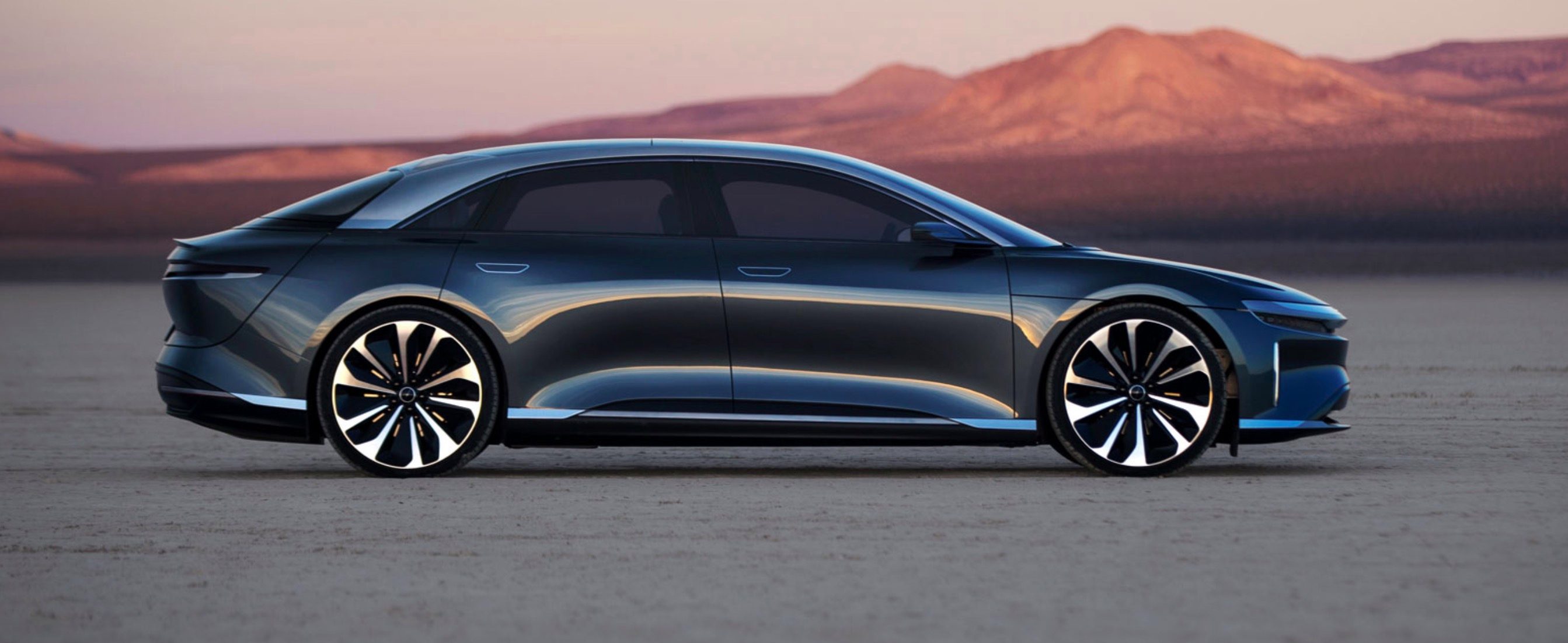 The Lucid Air, an all-electric luxury Sedan (Source: Electrek)