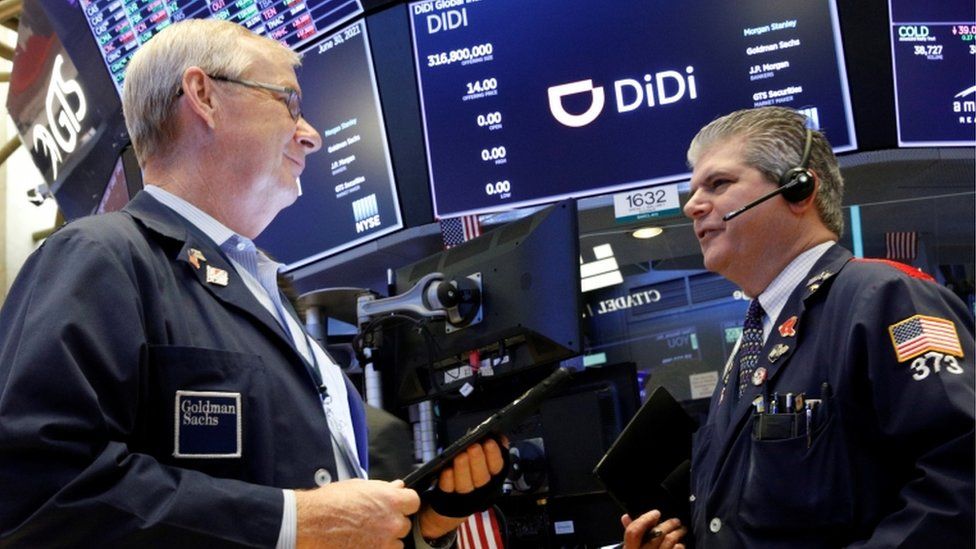 DIDI global shares fall after China launches cyber security review of the company
