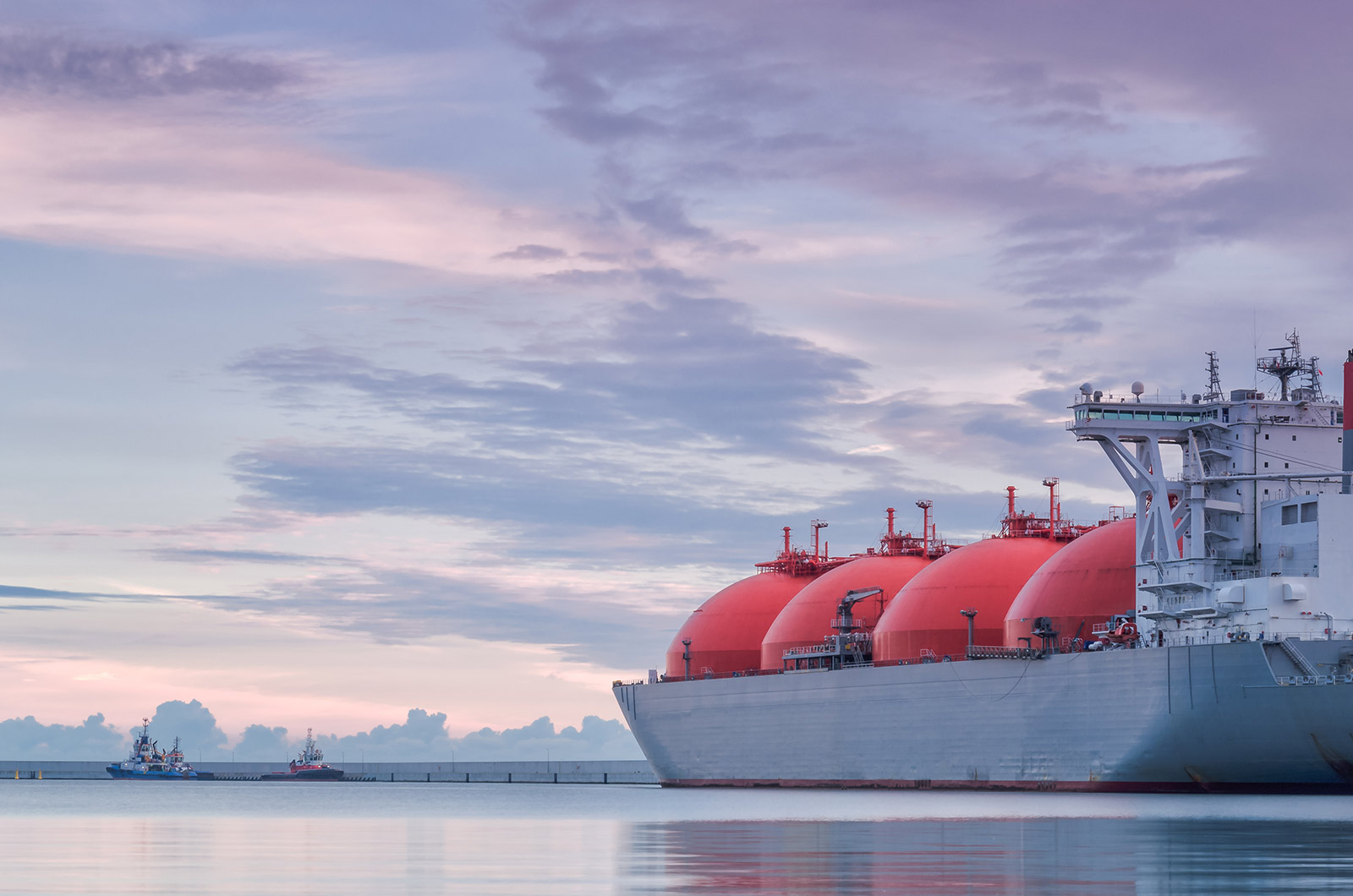 LNG Gas Tanker